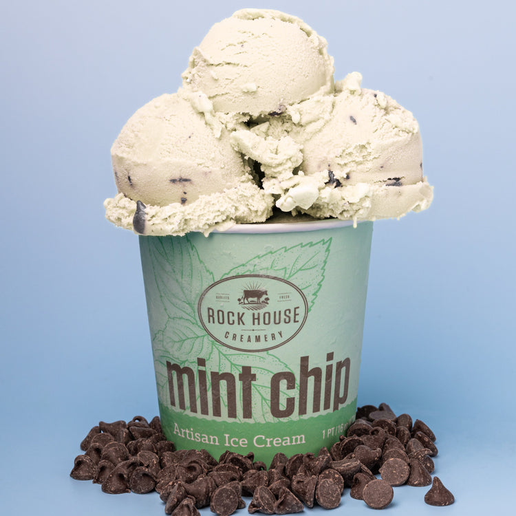 Ice Cream - 3 Gallon- Mint Chip