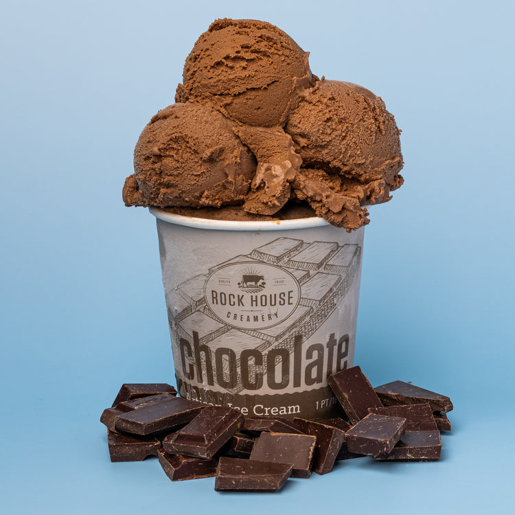 Ice Cream - Pint - Chocolate - (6/case)