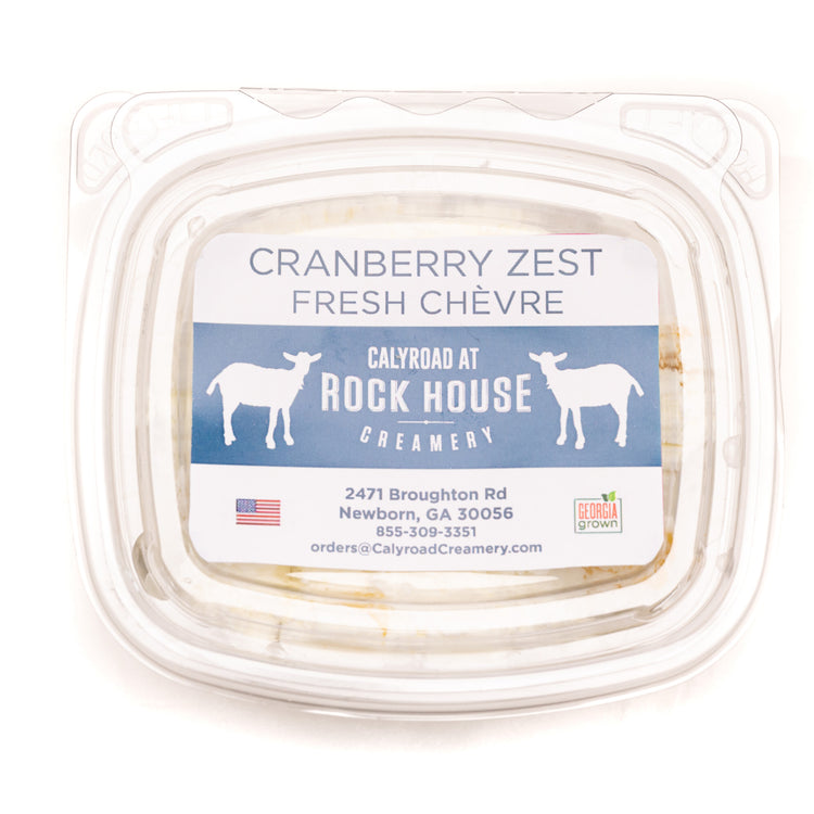 Cheese - Chevre - Cranberry Zest - 6 oz
