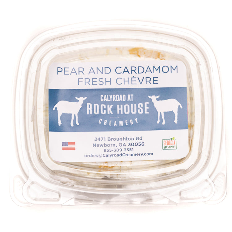 Cheese - Chevre - Pear & Cardamom - 6 oz