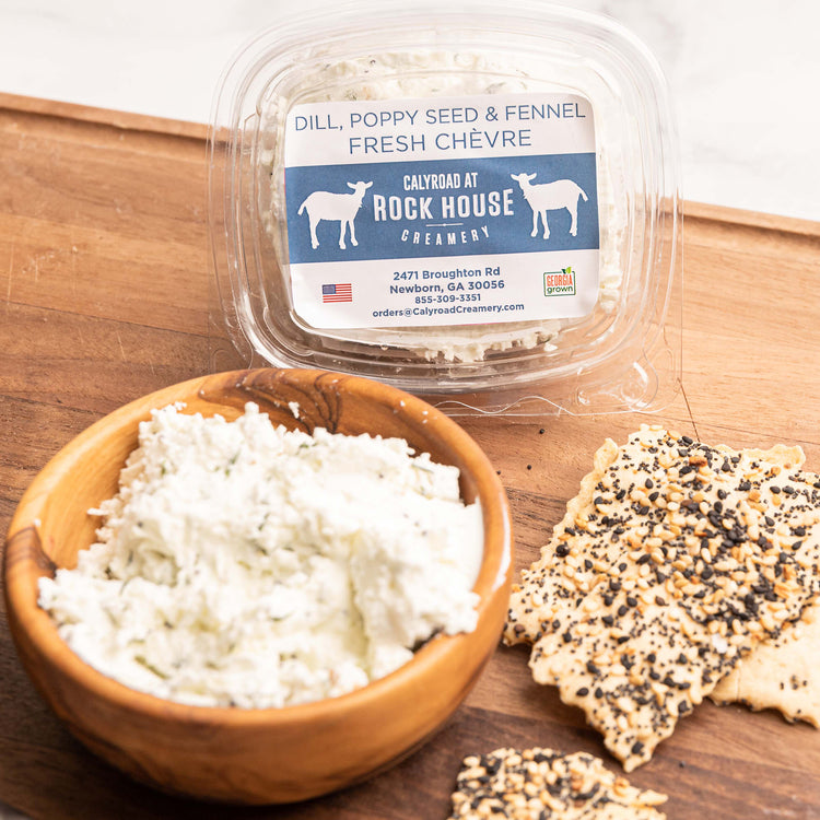 Cheese - Chevre - Dill, Poppy Seed & Fennel