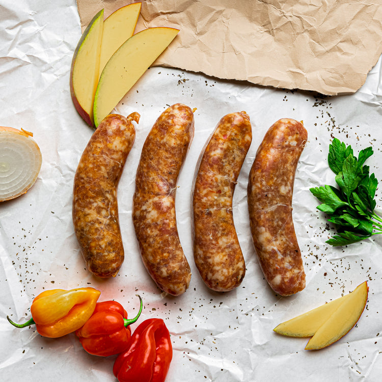 RHF Sausage Links (4) - Habanero & Mango - (10/case)