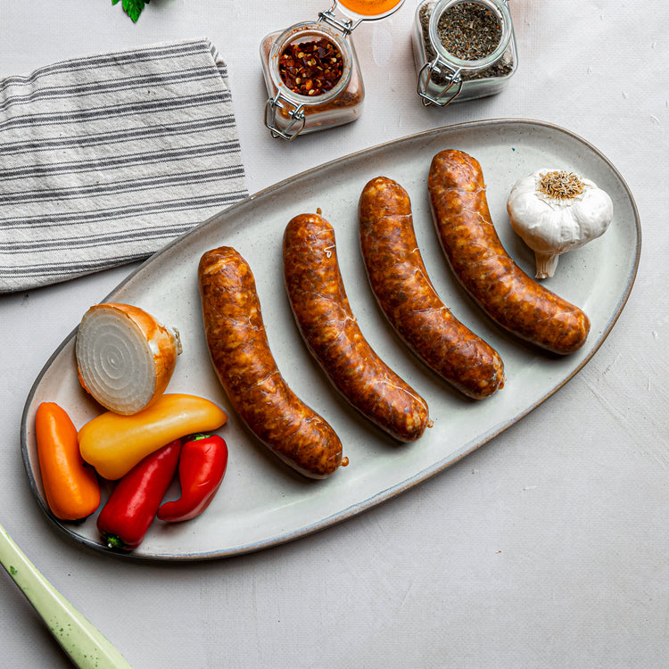 RHF Sausage Links (4) - Hot - (10/case)