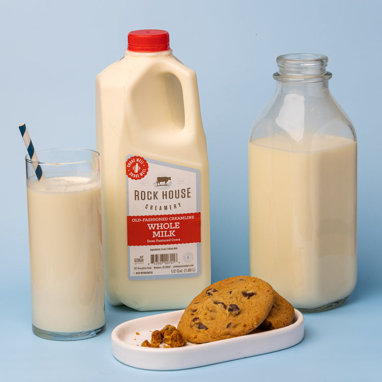 Creamline Milk - Whole - Half Gallon - (9/case)