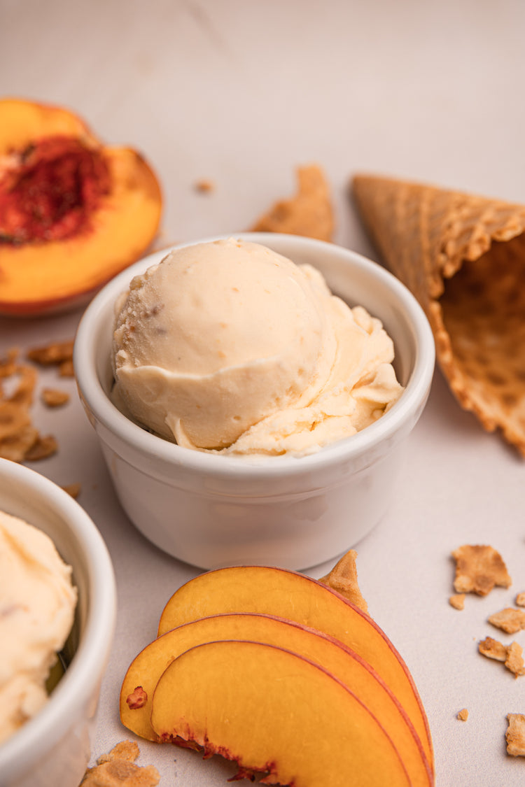 Ice Cream - 3 Gallon - Peach