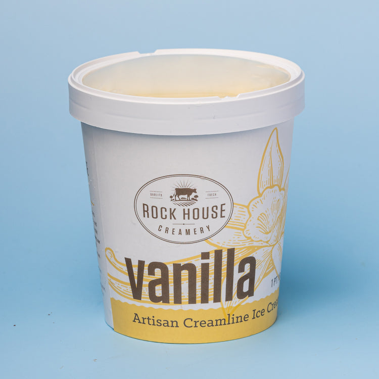 Ice Cream - Pint - Vanilla - (6/case)