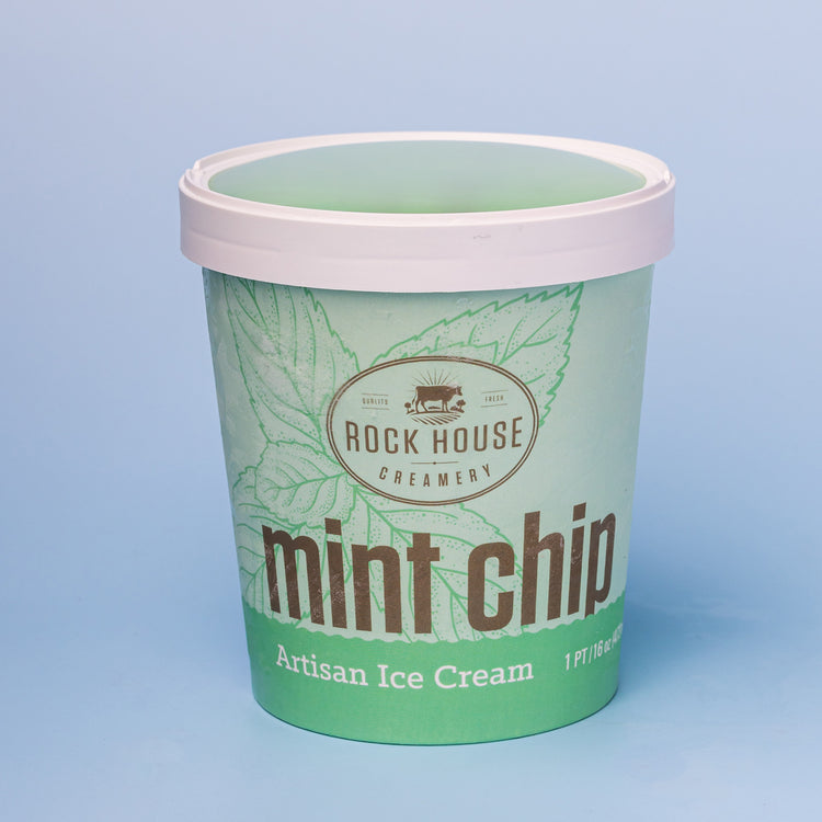 Ice Cream - Pint - Mint Chocolate Chip - (6/case)