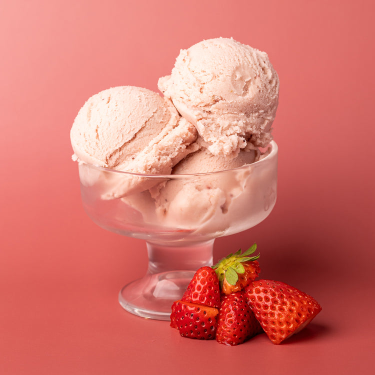 Ice Cream - 3 Gallon - Strawberry