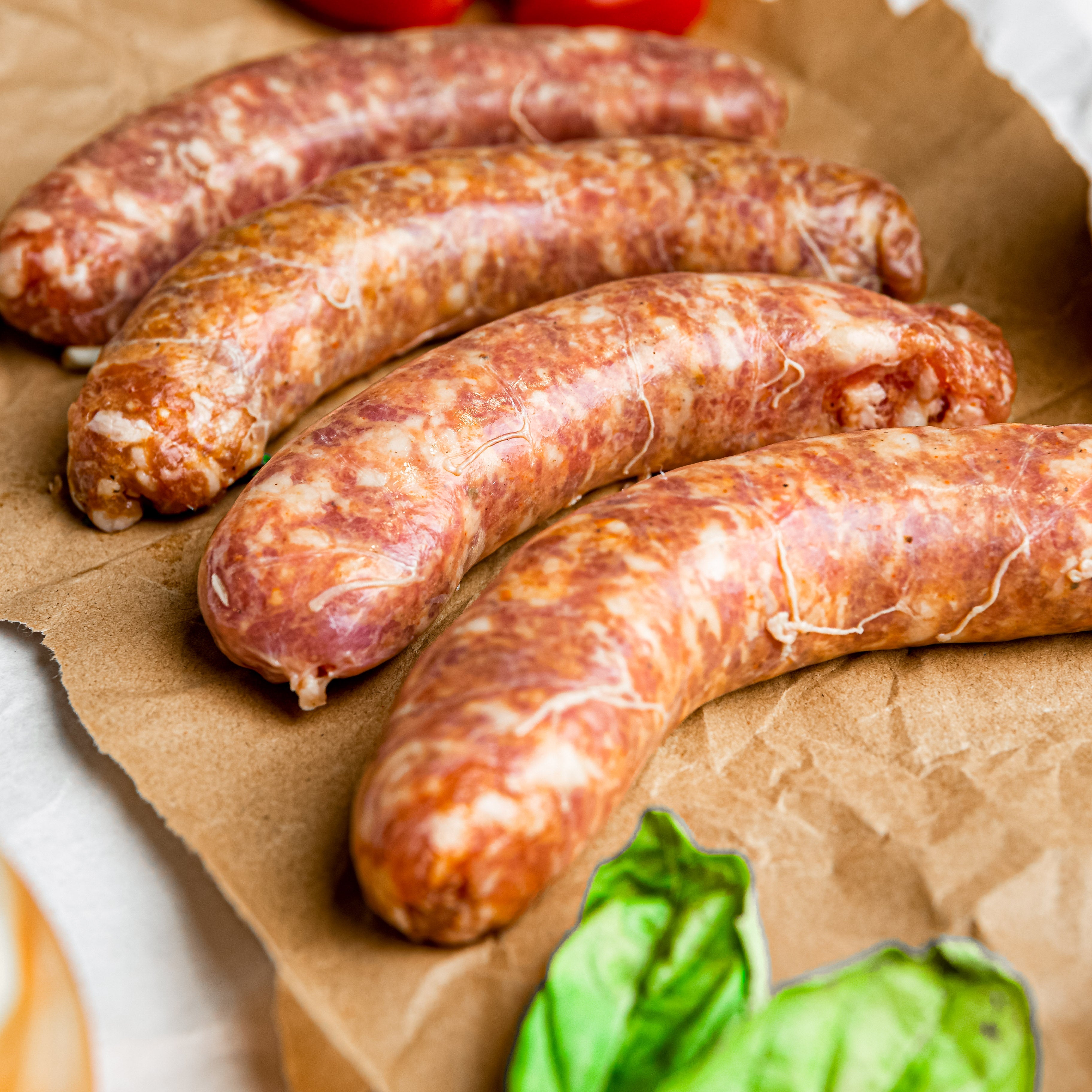 Homemade andouille outlet sausage